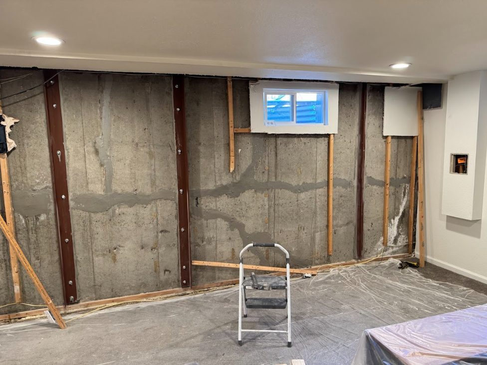 Arvada foundation wall braces