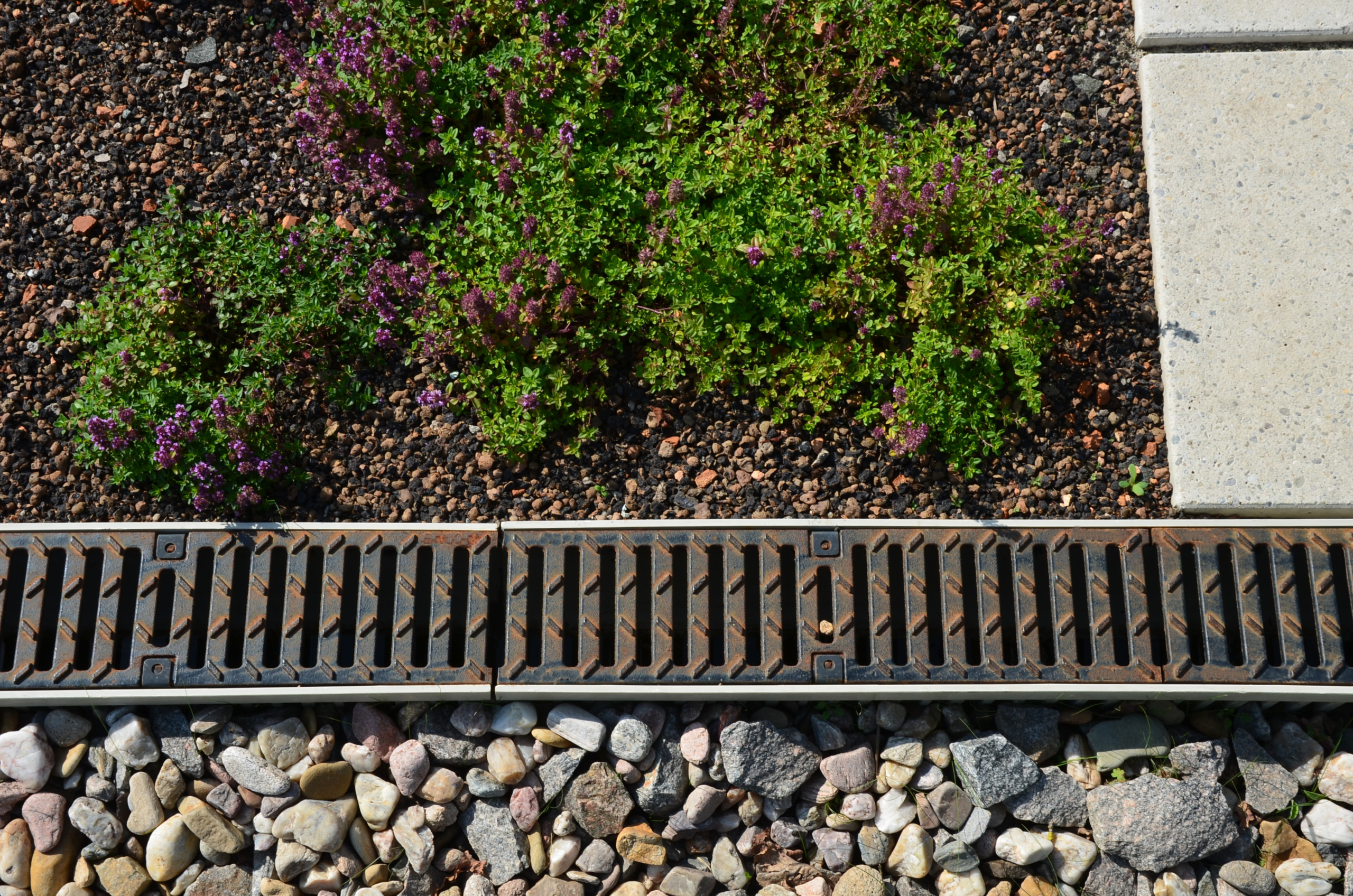 gravel foundation drainage