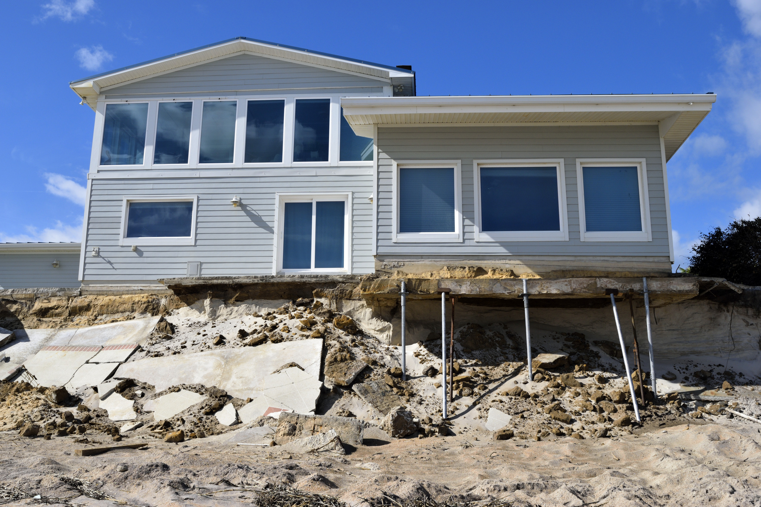 Colorado foundation issues steep terrain