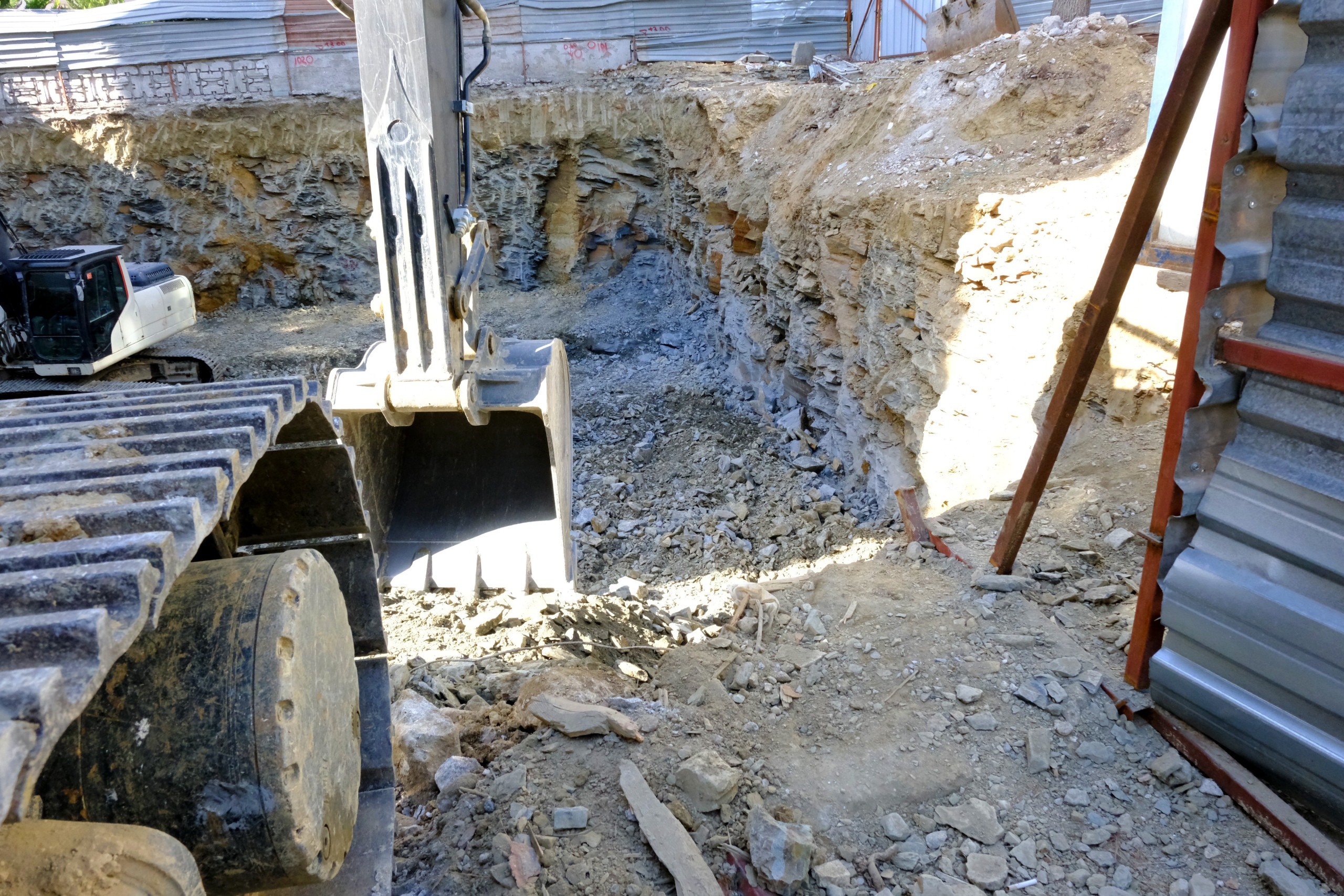 basement dig-out excavation
