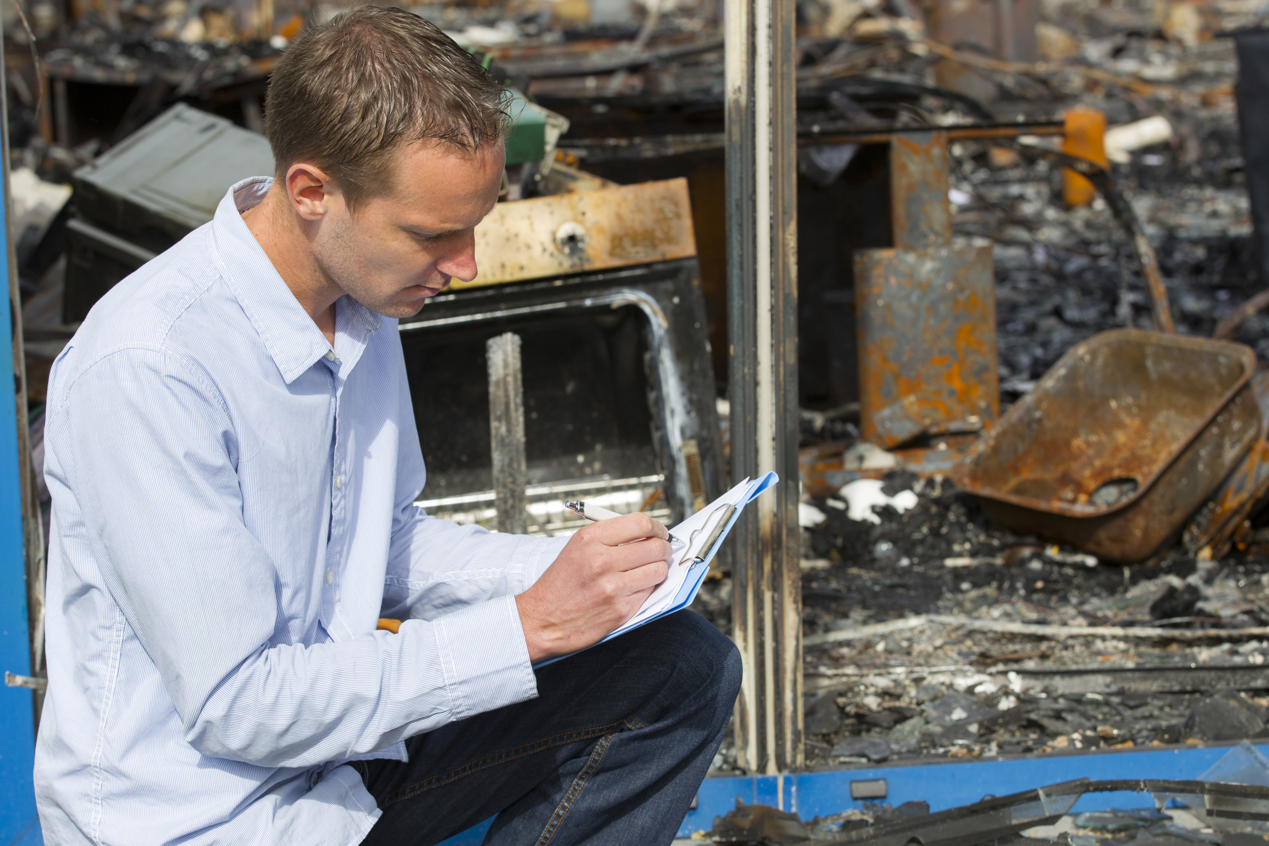 forensic engineer fire damage inspection